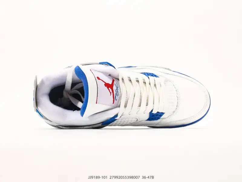 Air Jordan Zapatillas de baloncesto Retro Caña Media Amortiguación de aire JJ9189-101 #27992055398007